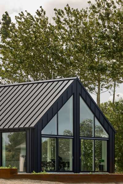 Steel roof and facade set the stage for Danish countryside charm, Bøelvej 13, 6880 Tarm, Denmark
